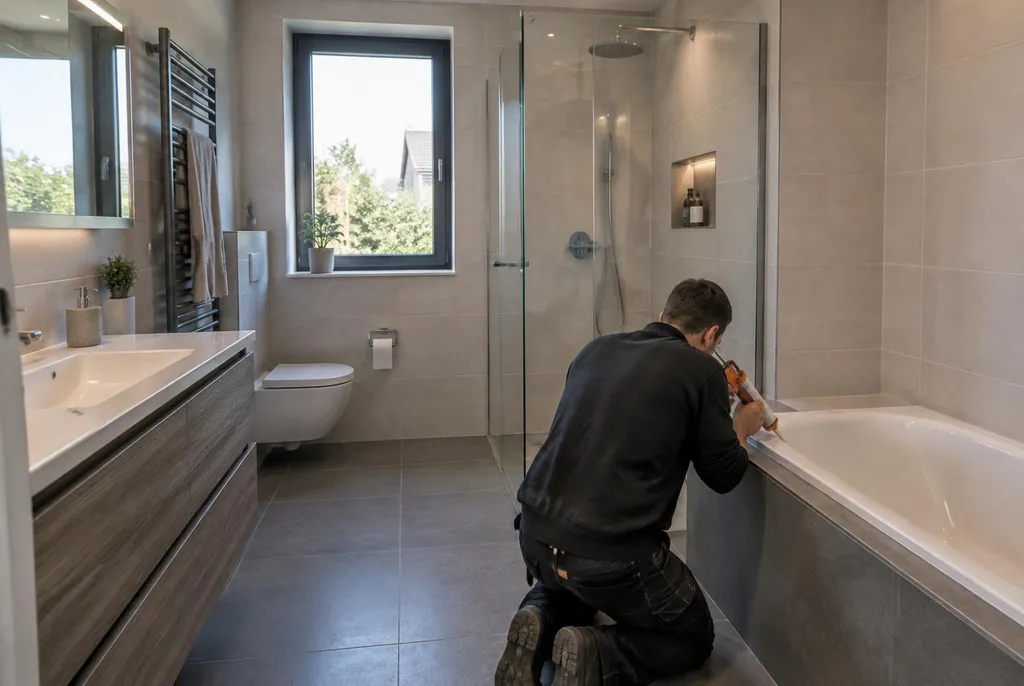 Kitbedrijf Ameide – badkamer kit vervangen bij de douche